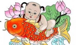 怀旧年画胖娃吃瓜,重温经典怀旧年画风情